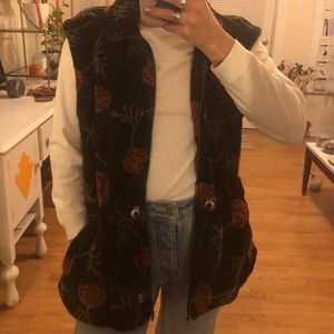 Vintage Woman’s Fleece Vest